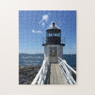 Puzzle Point Marshall du phare du Maine Date de visite