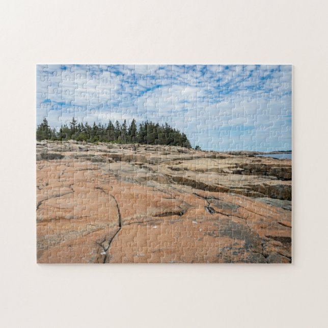 Puzzle Point scolaire dans le parc national de l'Acadie (Horizontal)
