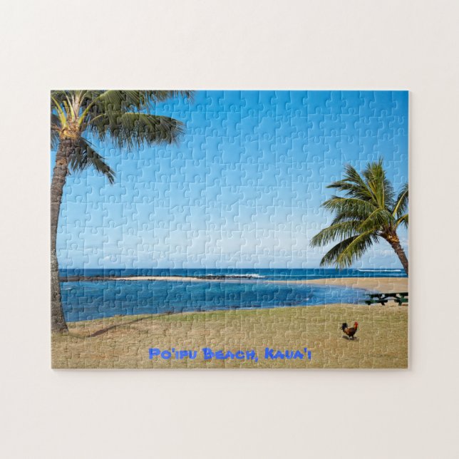 Puzzle Poipu Beach Kauai (Horizontal)