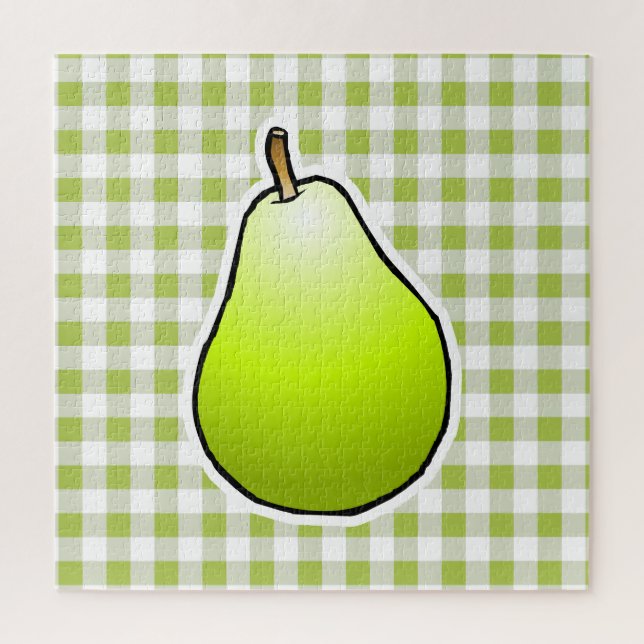 Puzzle Poire verte douce (Vertical)