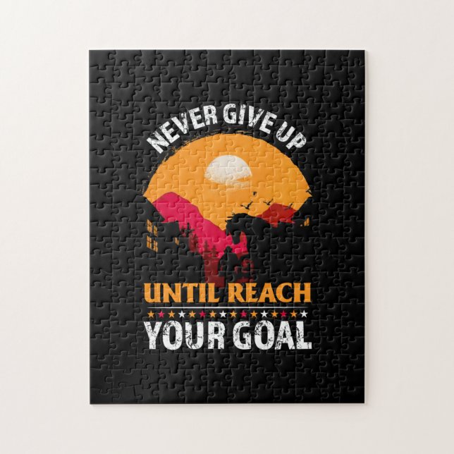 Puzzle Poison d'Equestrian | Never Give Up Until Reach (Vertical)