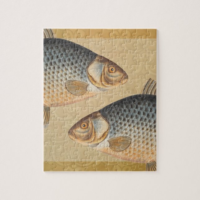 Puzzle Poisson+artisanat+design+pêche+poisson (Vertical)
