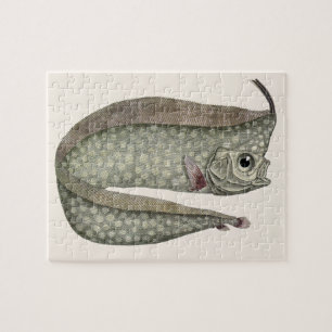 Puzzle Poisson d'Oarfish vintage, Vie aquatique marine