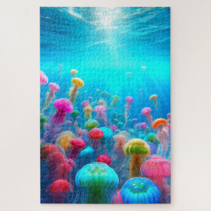 Puzzle Poisson gelé