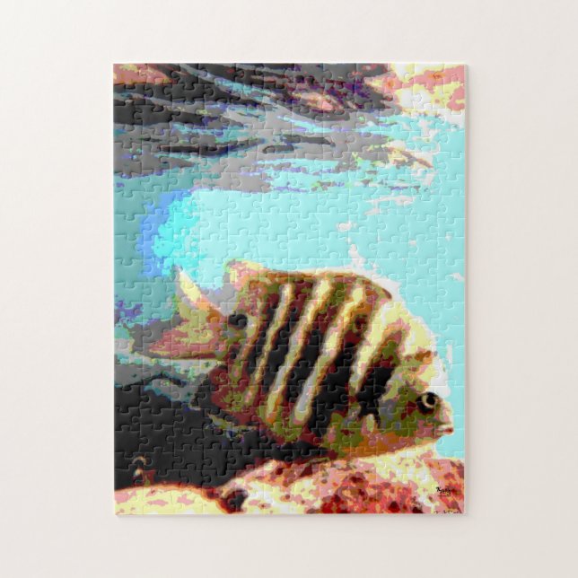 Puzzle Poisson tropical (Vertical)
