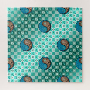 Puzzle Poissons & Chien de Terre