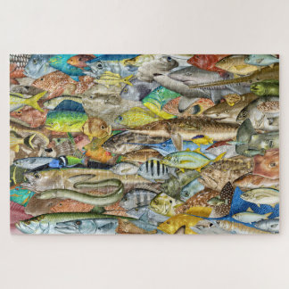 Puzzle Poissons de l'Atlantique et du golfe du Mexique Pu