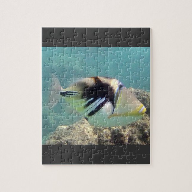 Puzzle Poissons d'état d'Hawaï - Humuhumunukunukuapua'a (Vertical)