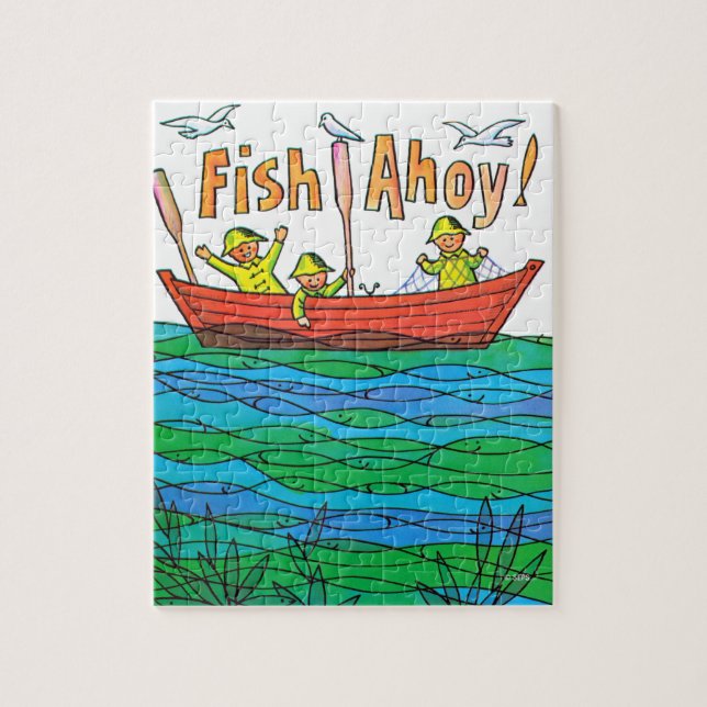 Puzzle Poissons oh ! (Vertical)