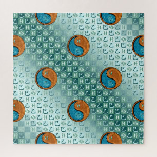 Puzzle Poissons & Serpent de Bois