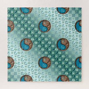 Puzzle Poissons & Serpent de terre