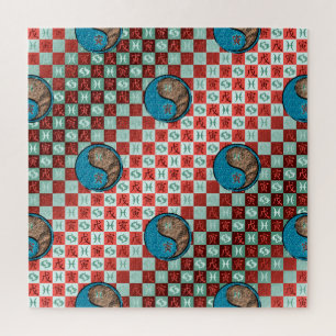 Puzzle Poissons & Tigre de Terre