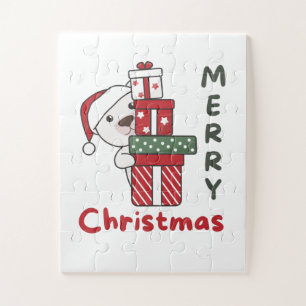 Puzzle Polar Bear Christmas Polar Winter Animals
