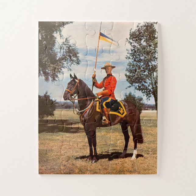 Puzzle Policier royal canadien (Vertical)