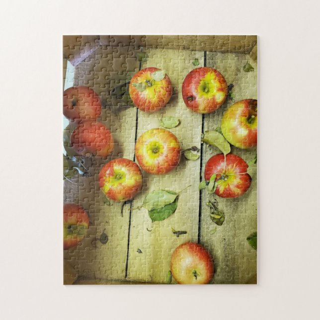 Puzzle Pommes - Usine de cidre (Vertical)
