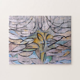 Puzzle Pommier à fleurs - Piet Mondrian -