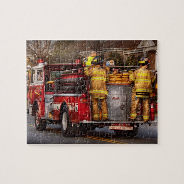Puzzle Pompier - corps de sapeurs-pompiers de Metuchen (Horizontal)