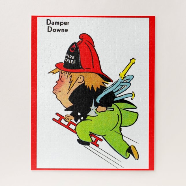 Puzzle pompier Damper Downe (Vertical)