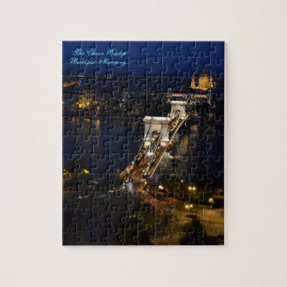 Puzzle Pont à chaînes la nuit