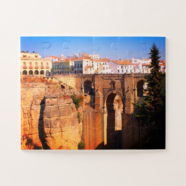 Puzzle Pont à Ronda en Espagne (Horizontal)