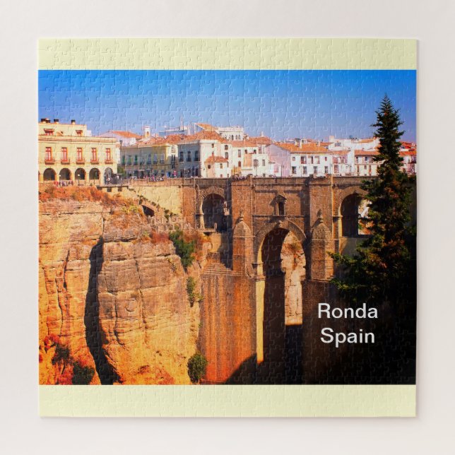 Puzzle Pont à Ronda en Espagne (Vertical)