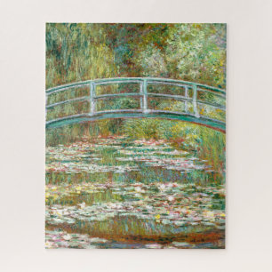 Puzzle Pont au-dessus de l'étang des nénuphars Claude M