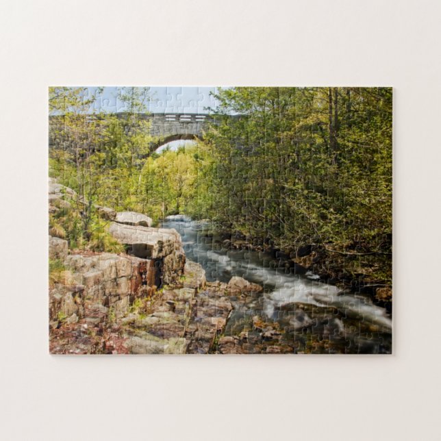 Puzzle Pont au-dessus de rivière (Horizontal)