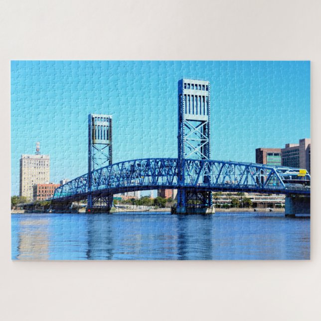 Puzzle Pont bleu célèbre (Horizontal)