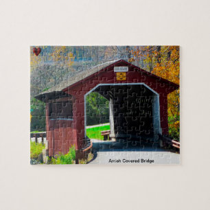 Puzzle Pont couvert Amish