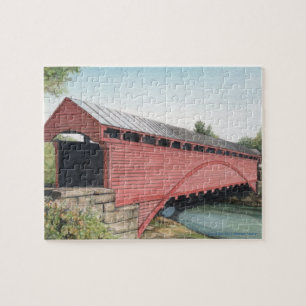 Puzzle Pont couvert de Barracksville