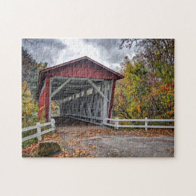Puzzle Pont couvert d'Everatt Road (Horizontal)