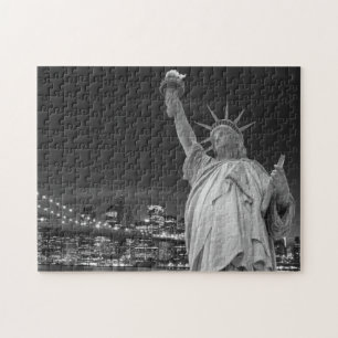 Puzzle Pont de Brooklyn et la statue de la liberté