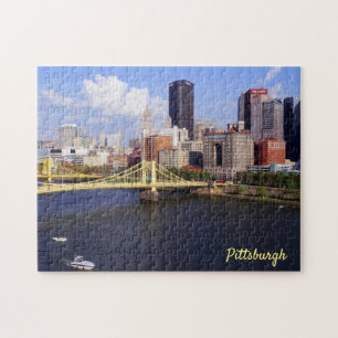 Puzzle Pont de Clemente de rivière d'Allegheny d'horizon