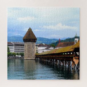 Puzzle Pont de la Chapelle - Mont Pilatus - Luzern Suisse