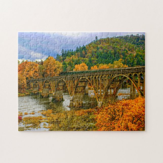 Puzzle Pont de l'Oregon (Horizontal)