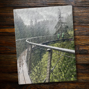 Puzzle Pont des arbres Randonnée Canada Nature