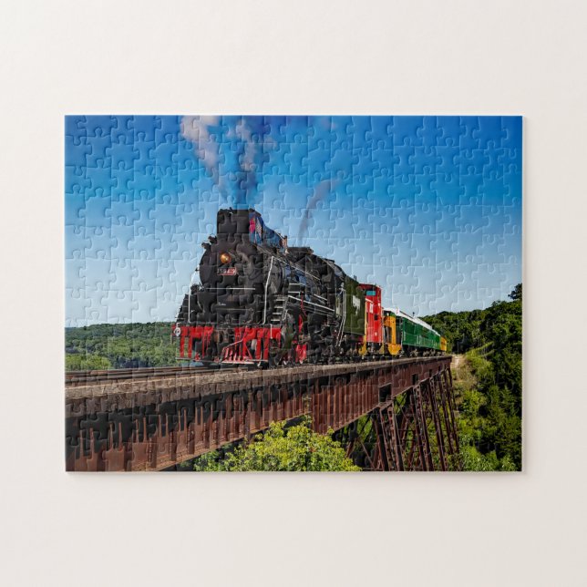 Puzzle Pont ferroviaire vintage (Horizontal)