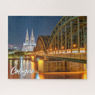 Puzzle Pont Hohenzollern, Cologne, Allemagne