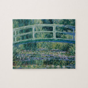 Puzzle Pont japonais et nappes d'eau Claude Monet