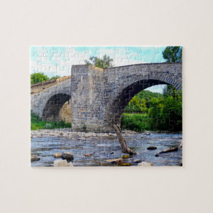 Puzzle Pont médiéval à Zubiri