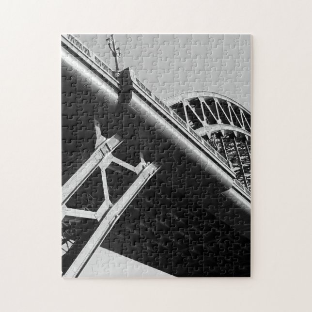 Puzzle Pont Newcastle de Tyne sur la casse-tête de Tyne (Vertical)