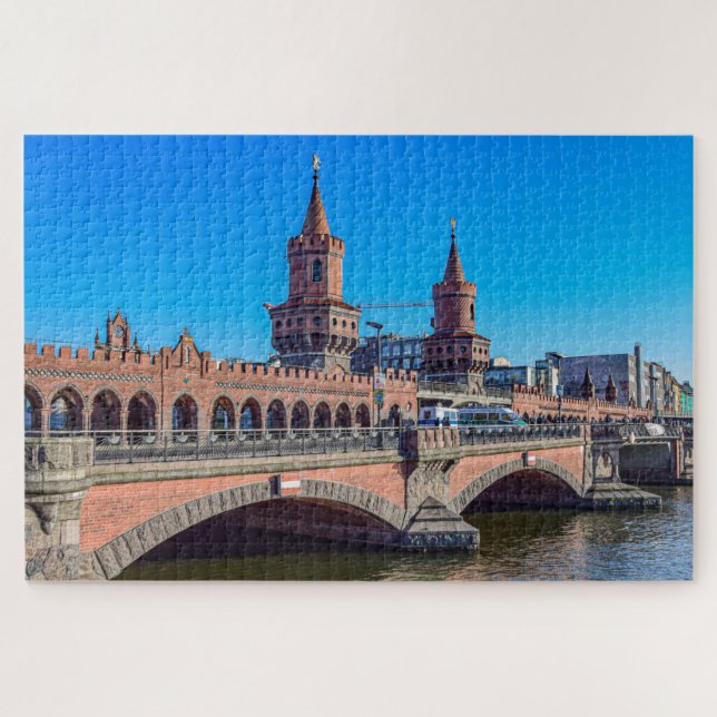 Puzzle Pont Oberbaumbrucke Allemagne (Horizontal)