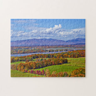 Puzzle Pont Rhinecliff à l'automne