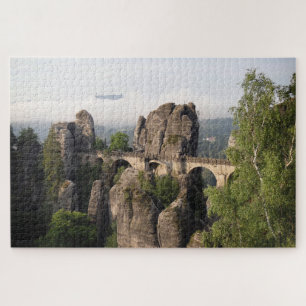Puzzle Pont rocheux de Bastei dans Saxon Suisse,