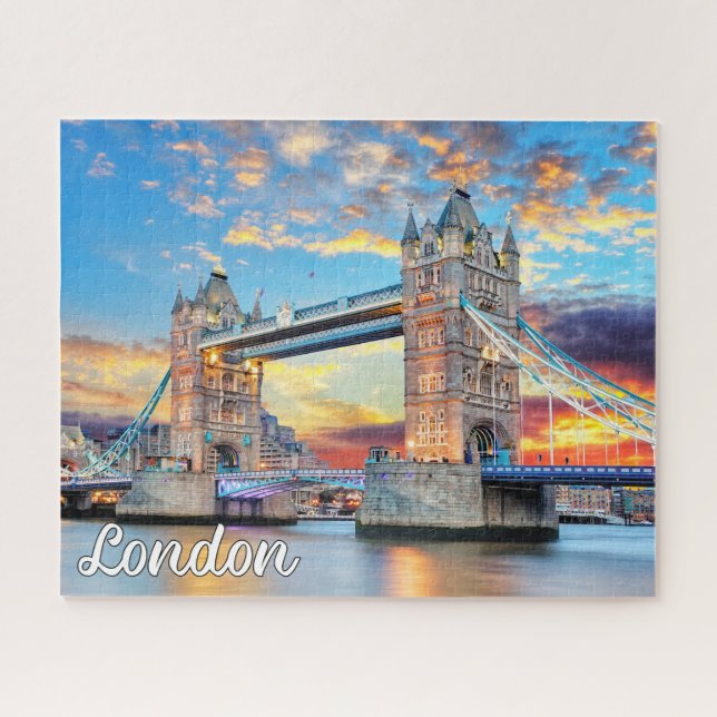 Puzzle Pont Tower | Londres, Angleterre (Horizontal)