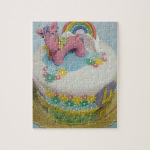 Puzzle Pony cake 1