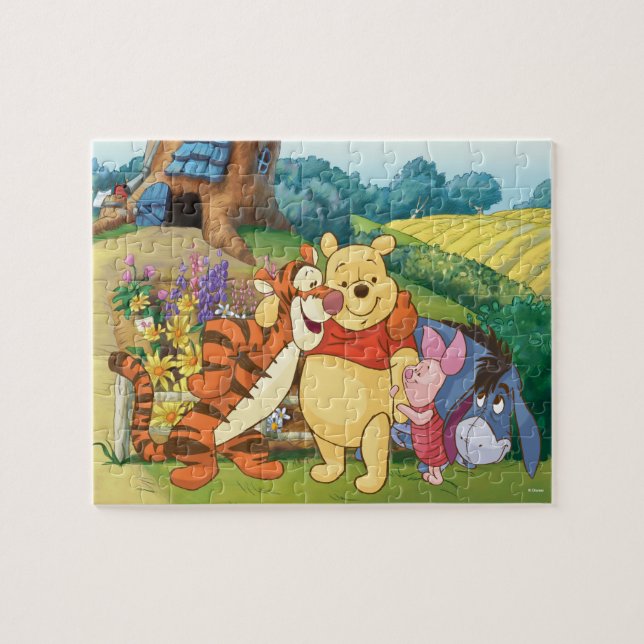 Puzzle Pooh & Pals Group Hug (Horizontal)