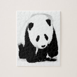 Puzzle Pop Art Baby Panda
