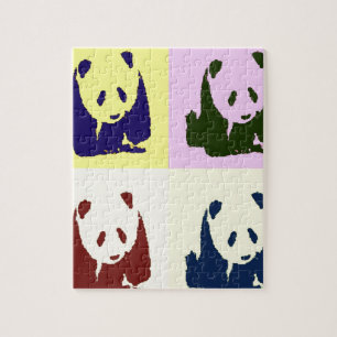 Puzzle Pop Art Baby Pandas