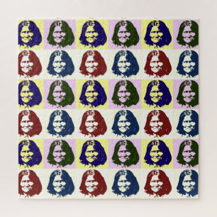 Puzzle Pop Art Geronimo Chef légendaire indien